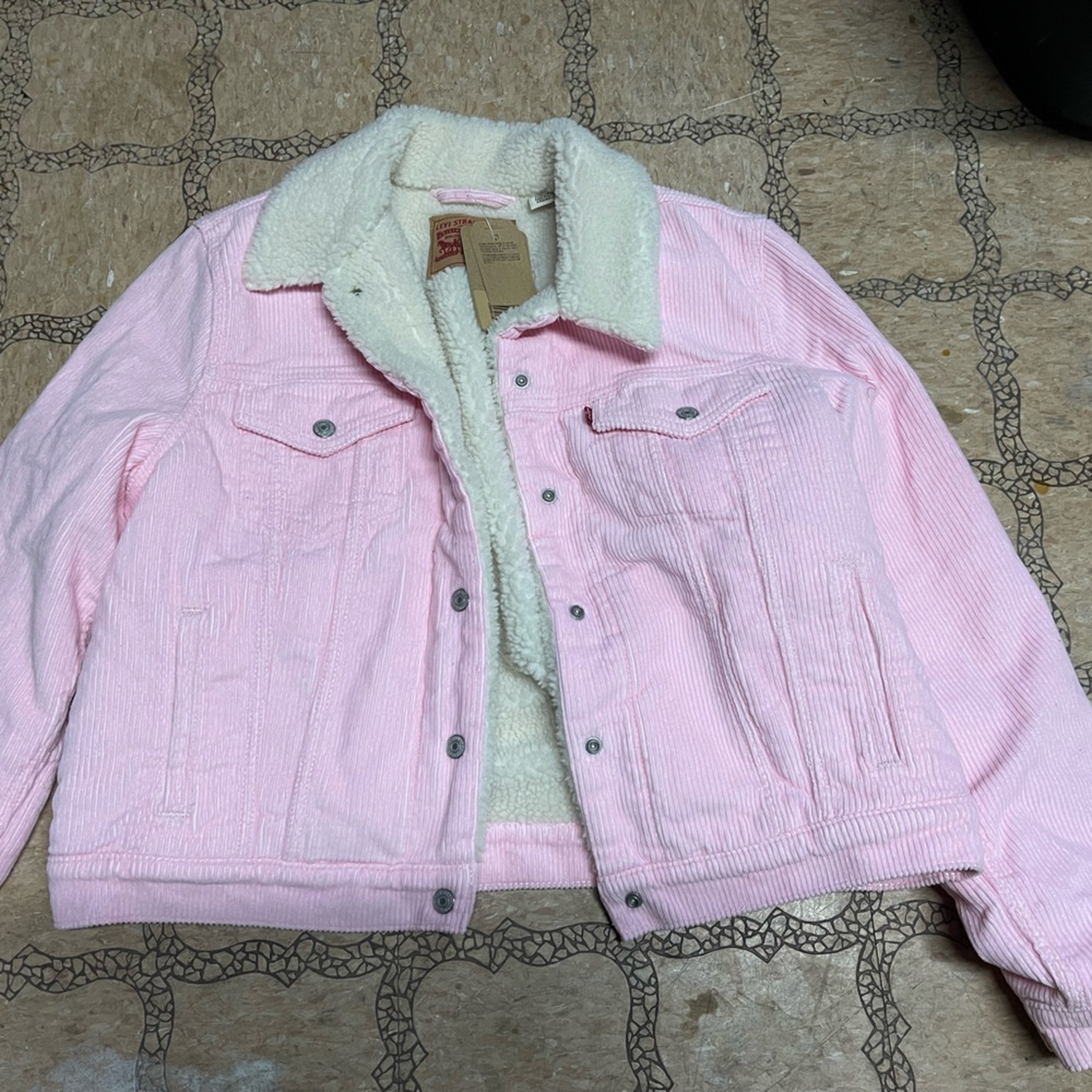Pink Levi’s jacket